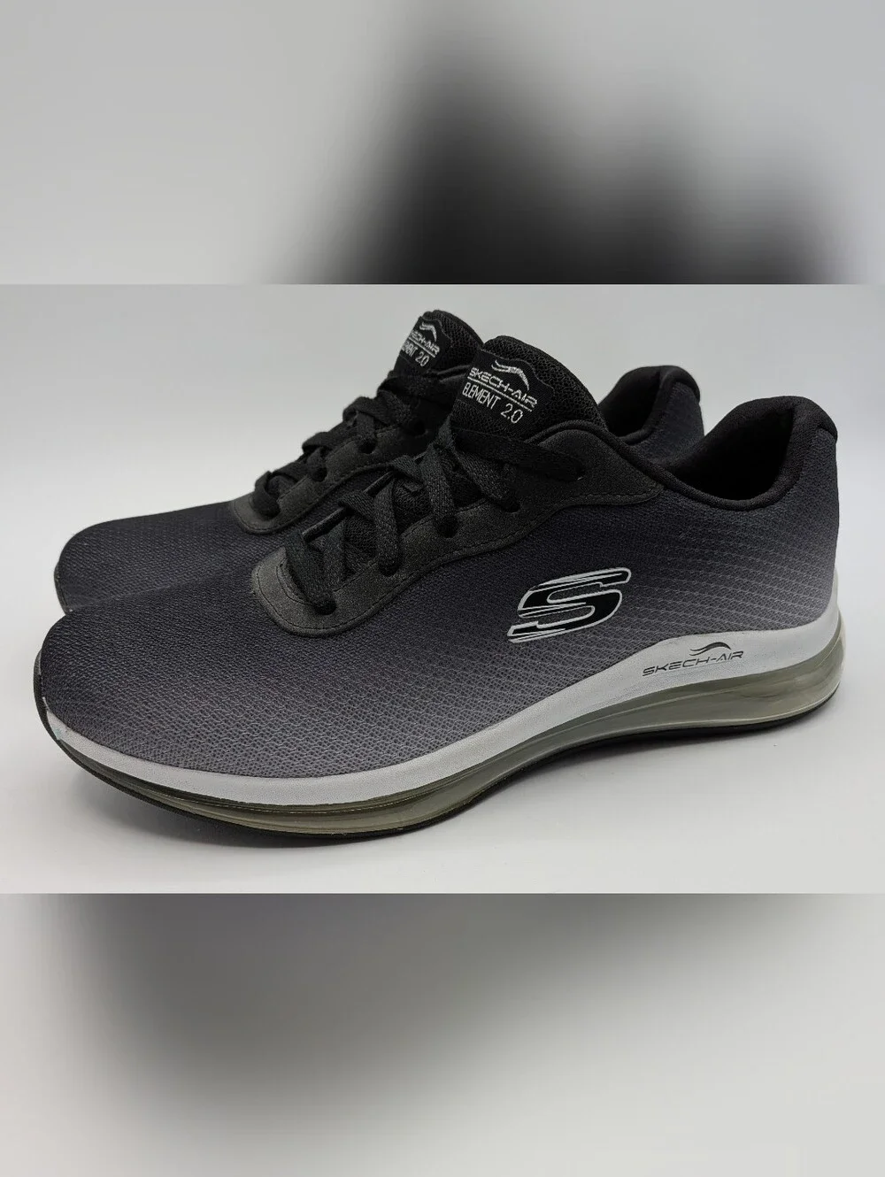 Skechers Element 2.0 Women's Black Athletic Sneakers Sz 7.5